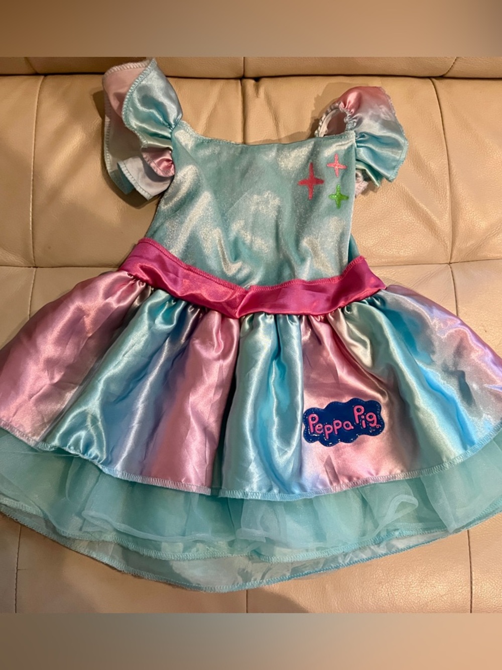 Peppa Pig Costume Dress (dress only, no accessories)
